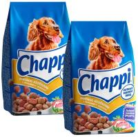 CHAPPI мясное изобилие для взрослых собак всех пород (2,5 + 2,5 кг)