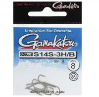 Крючок Gamakatsu S14S-3H/B №12 146784 25шт