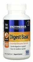 Enzymedica Digest Basic, состав с основными ферментами 180 капсул