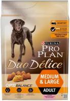 Pro Plan Duo Delice Medium & Large для взрослых собак средних и крупных пород Лосось, 10 кг