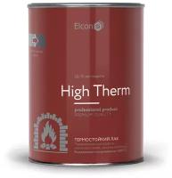 Elcon High Therm, термостойкий лак для печей и каминов, 0,7 кг