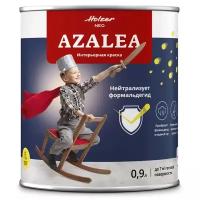 Краска акриловая Holzer Azalea влагостойкая моющаяся матовая белый 0.9 л