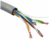 Кабель UTP 4x2x24 AWG Cat5e CU PVC 305м ЭРА Б0044429 (упак.305 м.)