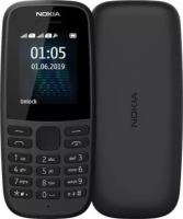 Телефон Nokia 105 Dual sim (2019) TA-1174 Черный