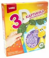 LORI Пм-005 Картинка 3D. Аппликация для малышей с пайетками 