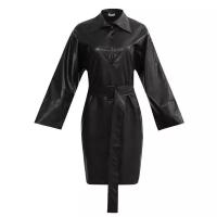 Платье женское MINAKU: Leather look цвет черный, р-р 42