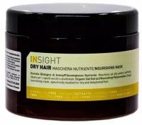 Insight DRY HAIR Питательная маска для волос и кожи головы, 500 мл, банка