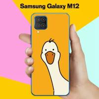 Силиконовый чехол на Samsung Galaxy M12 Гусь 2 / для Самсунг Галакси М12