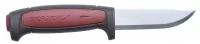 Нож Morakniv Pro C, углеродистая сталь, черный/бордовый