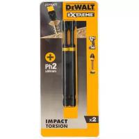 Биты ударные IMPACT Torsion Ph2, 85мм, 2шт. Dewalt DT70567T 15568180