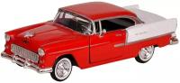 Модель машины 1955 Chevy Bel Air Красный 1:24 Motormax 73229