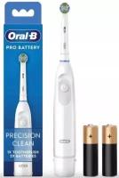 Электрическая зубная щетка Oral-B Precision Clean Pro Battery Белая