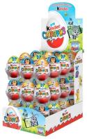 Яйцо Kinder® Сюрприз из молочного шоколада c молочным внутренним слоем и игрушкой внутри, по 20 гр*36шт