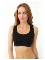 Топ Intimidea Bra Sport, размер 4-L/XL, черный