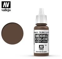 Краска 70984 - Flat Brown 17ml