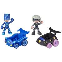 Набор игровой Герои в масках Машинки Кэтбой против Лунной Девочки PJ MASKS F2840