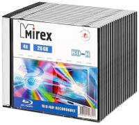 Диск BD-R 25 Gb Mirex 4x Slim box, упаковка 20 шт