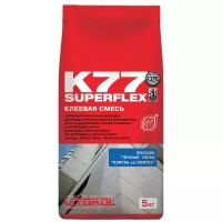 Суперэластичная клеевая смесь LITOKOL SUPERFLEX K77 (ЛИТОКОЛ СУПЕРФЛЕКС К 77), 5 кг