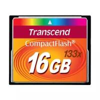 Карта памяти Transcend CompactFlash Standard (50/20MB/s) 16GB