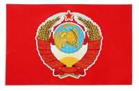 Декоративная наклейка Арт рэйсинг Флаг СССР с гербом
