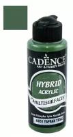 Акриловая краска Cadence Hybrid Acrylic Paint, 120 ml. Leaf Green-H51