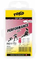 Парафин низкофтористый TOKO Performance red (-4°С -12°С) 40 г