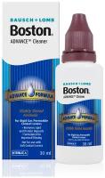 Раствор для жестких газопроницаемых контактных линз BAUSCH+LOMB Boston ADVANCE Cleaner, многофункциональный энзимный очиститель, 30 мл