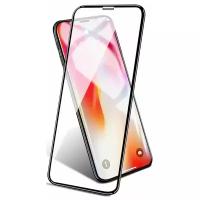 Глянцевое защитное стекло для телефона Apple iPhone X, iPhone XS, iPhone 11 Pro / Противоударное стекло с олеофобным покрытием Эпл Айфон Х, ХС, 11 Про