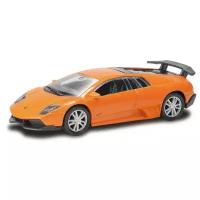 Машинка металлическая Uni-Fortune RMZ City 1:64 Lamborghini Murcielago LP670-4 без механизмов, 2 цвета (оранжевый/желтый), 7,26х3,19х2,00 см