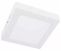 Светодиодный LED светильник даунлайт квадратный Ecola 6W 220V 2700K 120x120x32 DSSW60ELC