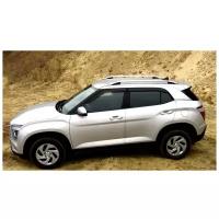 Рейлинги на крышу хёнде крета 2021- /HYUNDAI CRETA 2021- (2 поколение) silver / Can Otomotiv