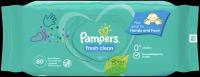 Влажные салфетки Pampers Fresh Clean, липучка, 80 шт