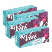 Прокладки Vivi Panty Normal Deo ежедневные 20 шт. 4 уп