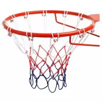 ONLITOP Сетка баскетбольная, 50 см, нить 3 мм, триколор, (2 шт)