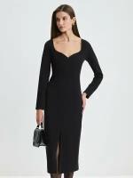Платье Zarina, размер XS (RU 42)/170, черный