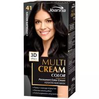 Joanna Multi Cream Color крем-краска для волос, 41 chocolate brown