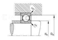 NSK 63/28-DDU Подшипник КПП 28/68/18, шариковый