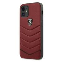 Чехол CG Mobile Ferrari Off-Track Genuine leather Quilted Hard для iPhone 12 mini