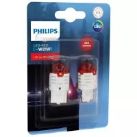 Лампа автомобильная светодиодная Philips Ultinon Pro3000 SI 11065U30RB2 W21W 12V 1.75W W3x16d 2 шт