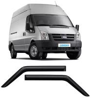 Дефлектор окон Voron Glass Corsar DEF00821 для Ford Transit черный