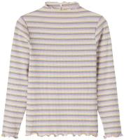 Водолазка name it Strip Slim Fit Long Sleeved Top, размер 122-128, heather