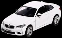 Легковой автомобиль Автоград BMW M2 COUPE 7335820/7335819 1:32, 12 см, белый