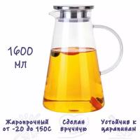 Кувшин для воды стеклянный, Formula Tepla, 1600 мл