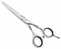 Kapous Прямые ножницы парикмахерские Te-scissors АК01 5.5, серебристые