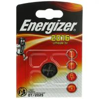 Батарейка Energizer СR2016 3V Lithium BL1/10