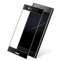 3D/5D защитное стекло MyPads для Sony Xperia 1 (J9110) /Sony Xperia XZ4 с закругленными изогнутыми краями которое полностью закрывает экран / дис