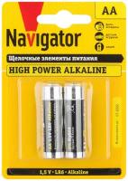 Navigator Элемент питания алкалиновый 94 752 NBT-NE-LR6-BP2 (блист.2шт) Navigator 94752