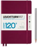 Блокнот Leuchtturm 120g Edition Medium A5 101л без линовки твердая обложка Красный Портвейн