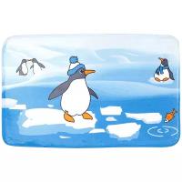 Коврик для ванной комнаты Tatkraft Pinguins, 50 x 80 см