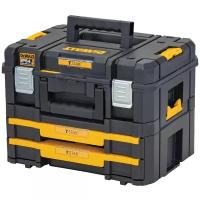 Набор ящиков DeWALT TSTAK 2.0 DWST83395-1, 44x33x34 см, черный